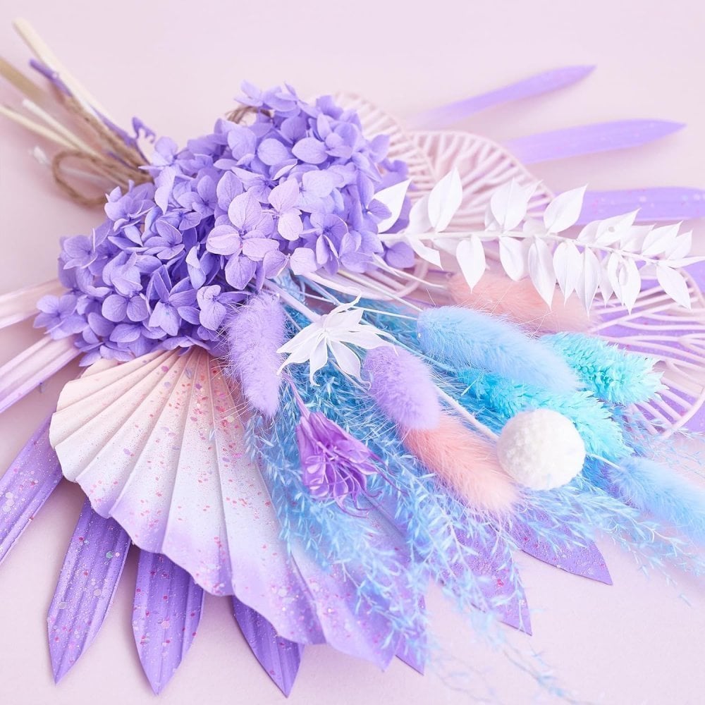 Mermaid Sun Palm & Palm Spear (With Gingko Leaves) Bouquet