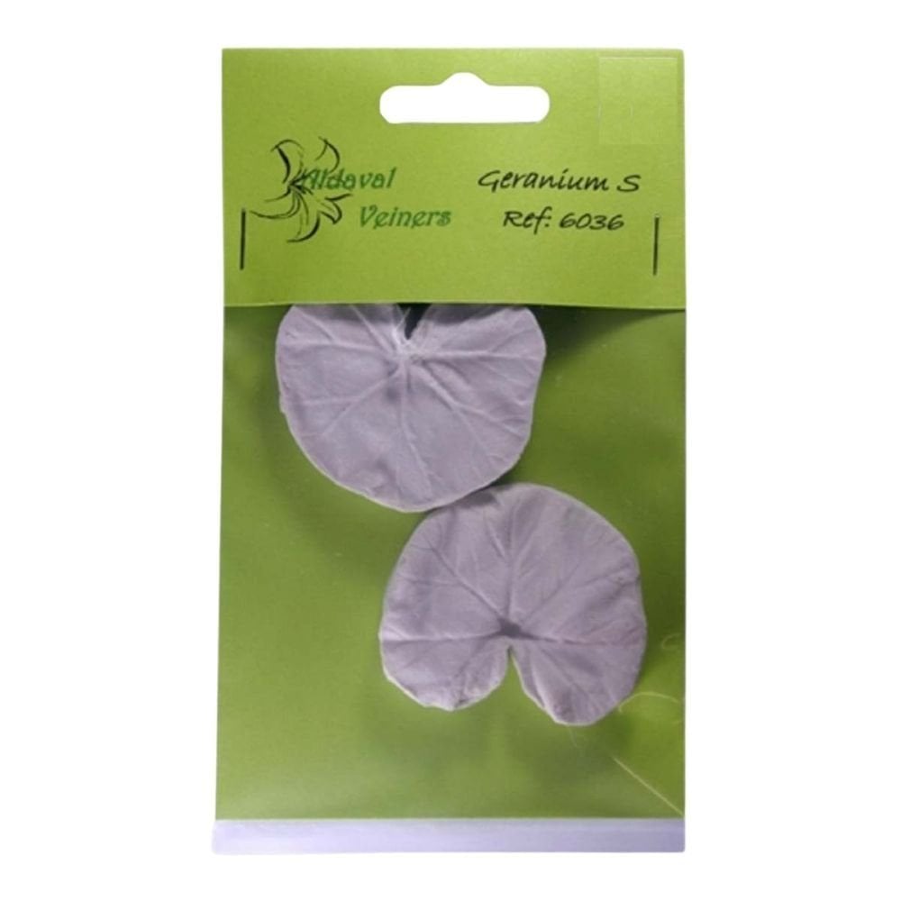 Geranium Leaf Silicone Veiner Set