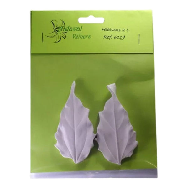 Hibiscus Leaf Silicone Veiner Set