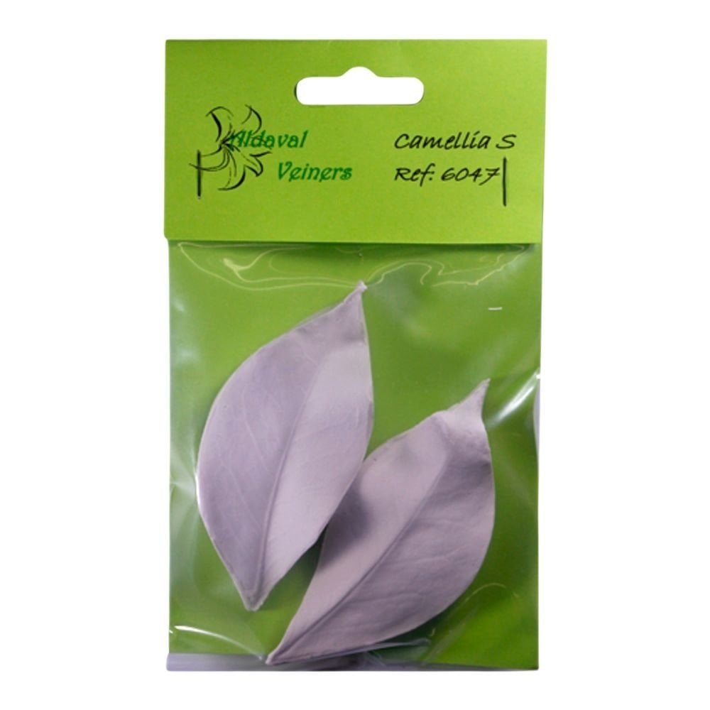Small Camellia Leaf Silicone Veiner Set (6047)