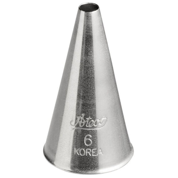 No.06 Medium Plain Round Line Writing Metal Piping Nozzle