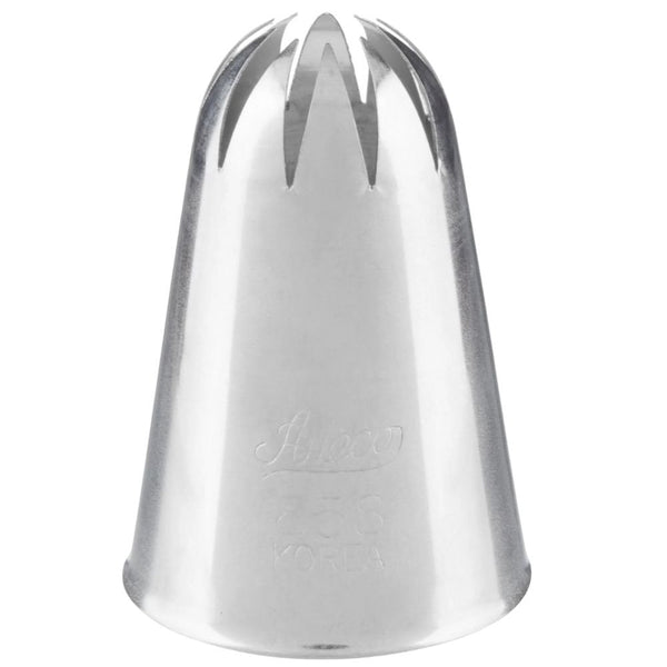 No.858 XL 1G Deep Cut Closed Swirl Star Metal Piping Nozzle