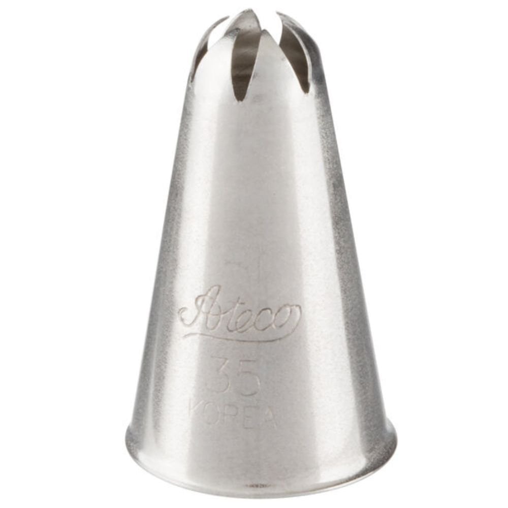 No.35 Large 6 Point Star Metal Piping Nozzle