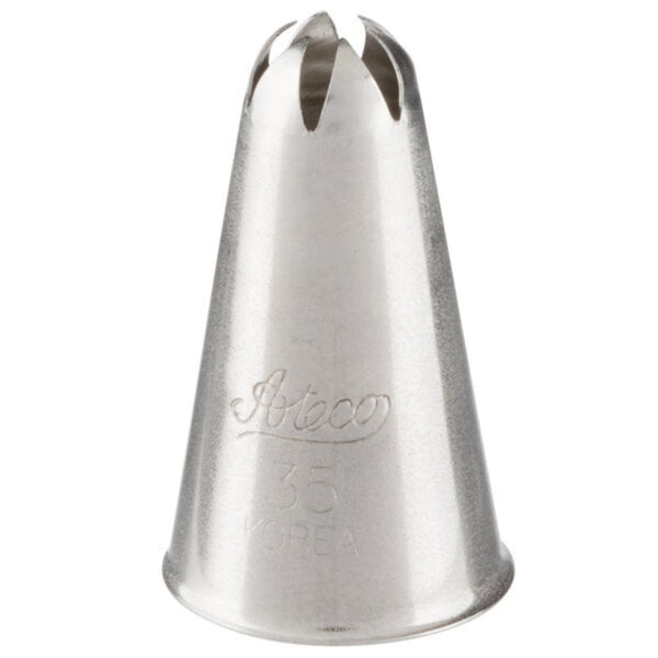 No.35 Large 6 Point Star Metal Piping Nozzle