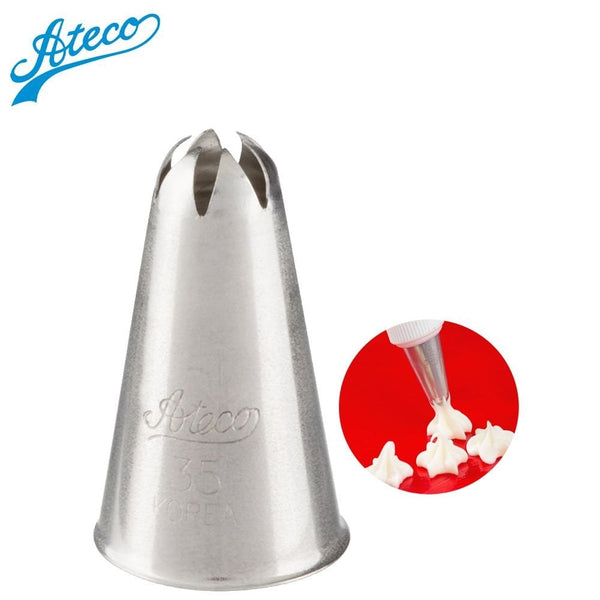 No.35 Large 6 Point Star Metal Piping Nozzle