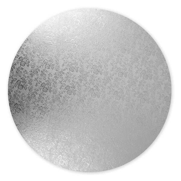 3mm Silver Round Cake Board