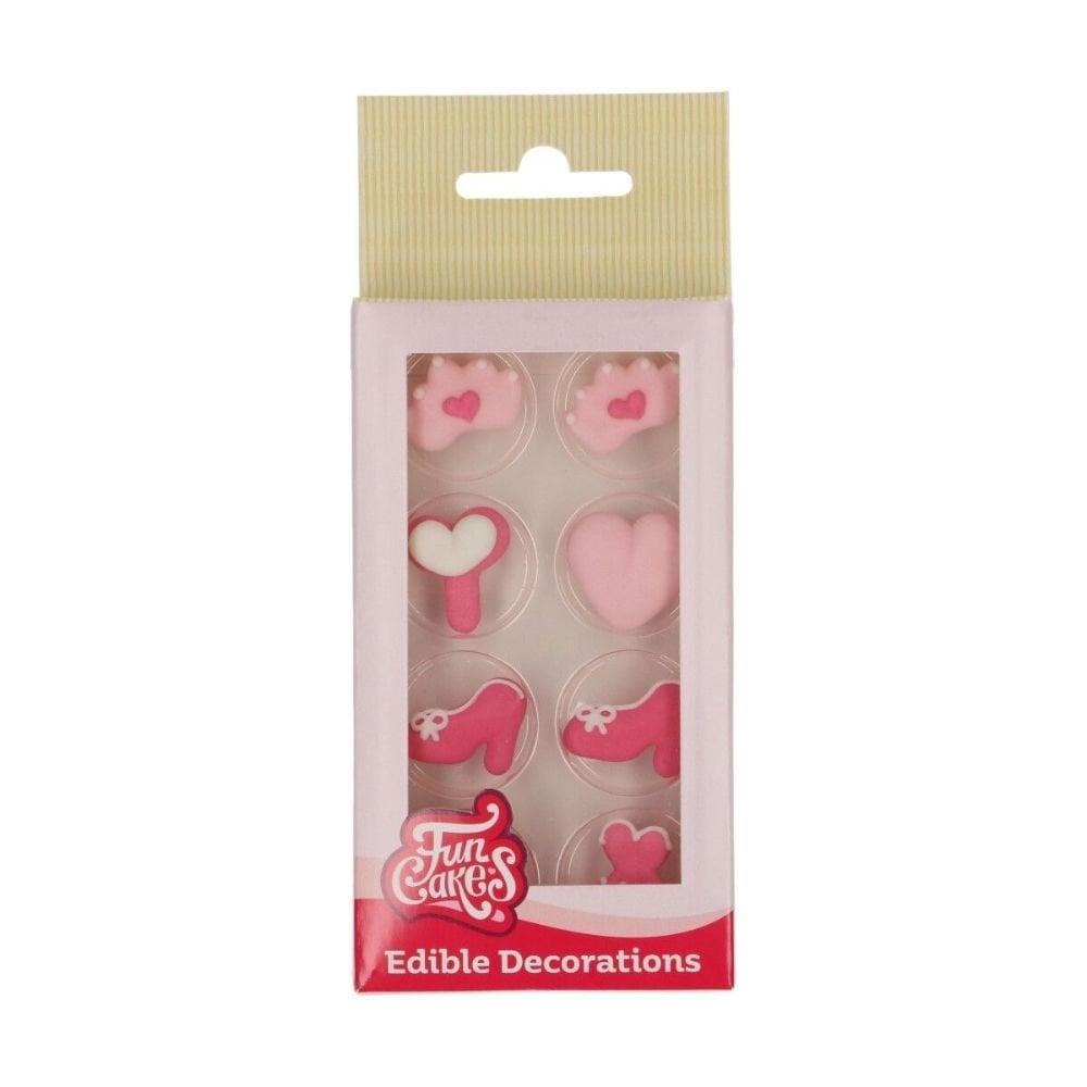Princess Sugar Decorations Set Of 8
