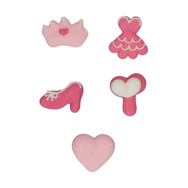 Princess Sugar Decorations Set Of 8