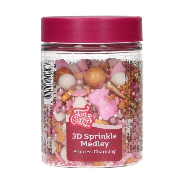Princess Charming 3D Sprinkle Medley 70g