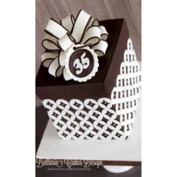Pattern No.2 Set Of 3 Stainless Steel Icing Cutters