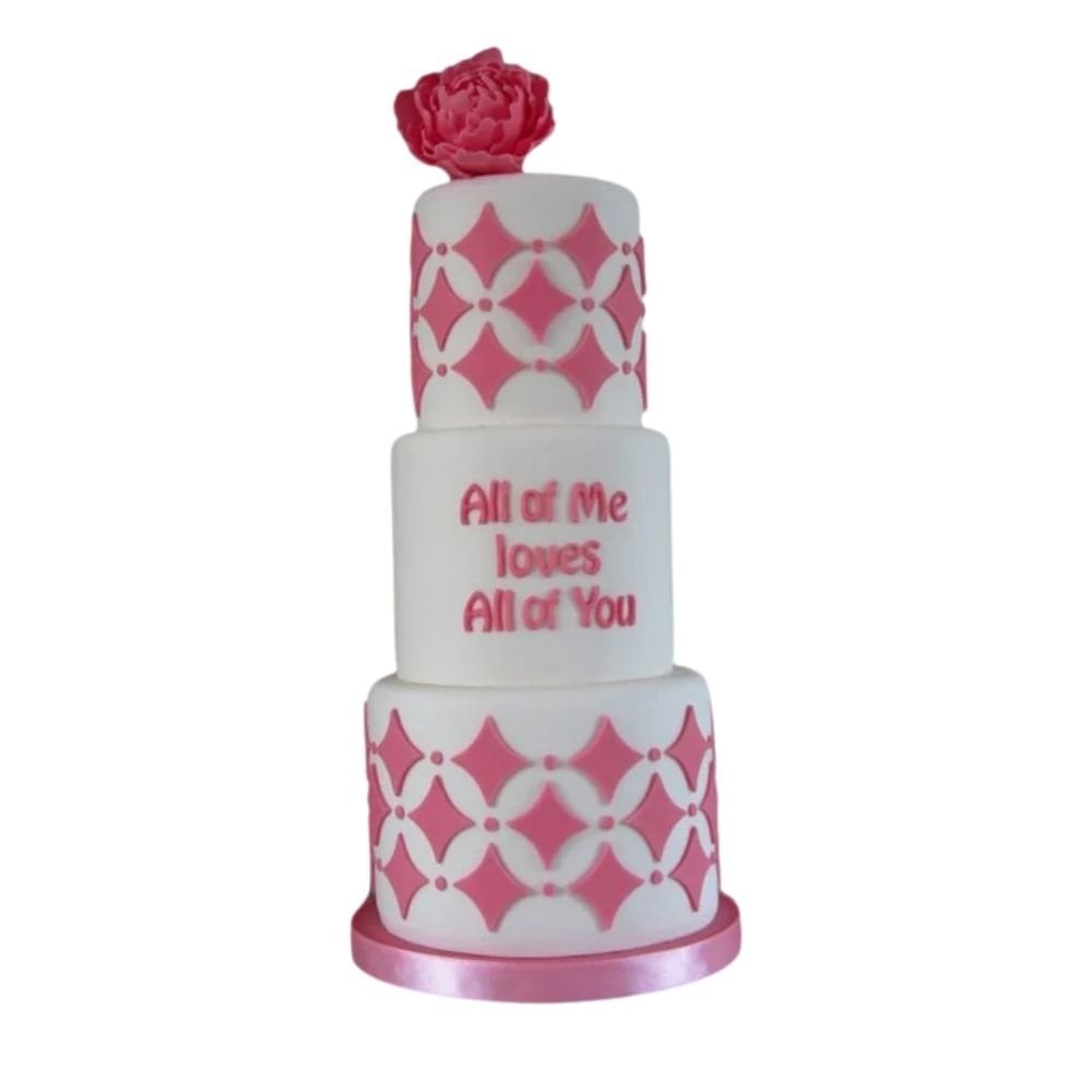 Pattern No.1 Set Of 2 Stainless Steel Icing Cutters