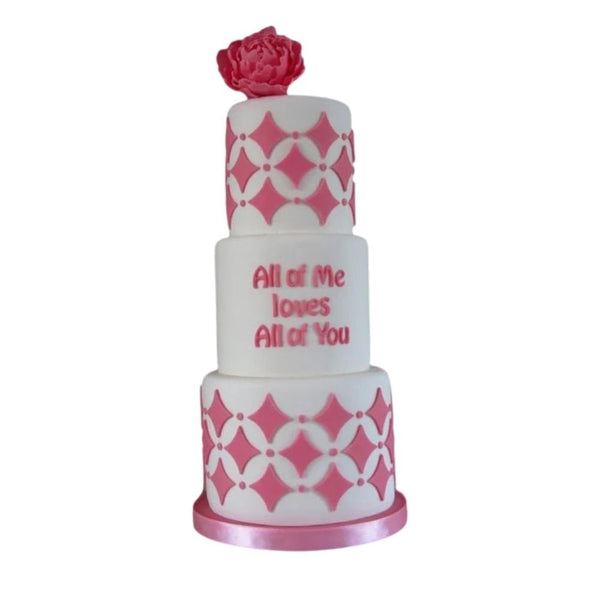 Pattern No.1 Set Of 2 Stainless Steel Icing Cutters