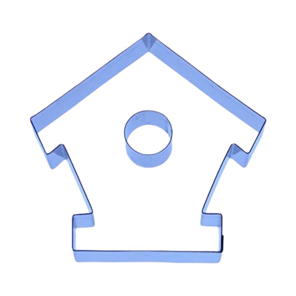Birdhouse Set Of 2 Stainless Steel Icing Cutters