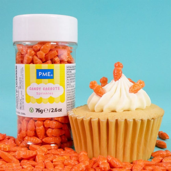 Candy Carrots Easter Sprinkles 60g