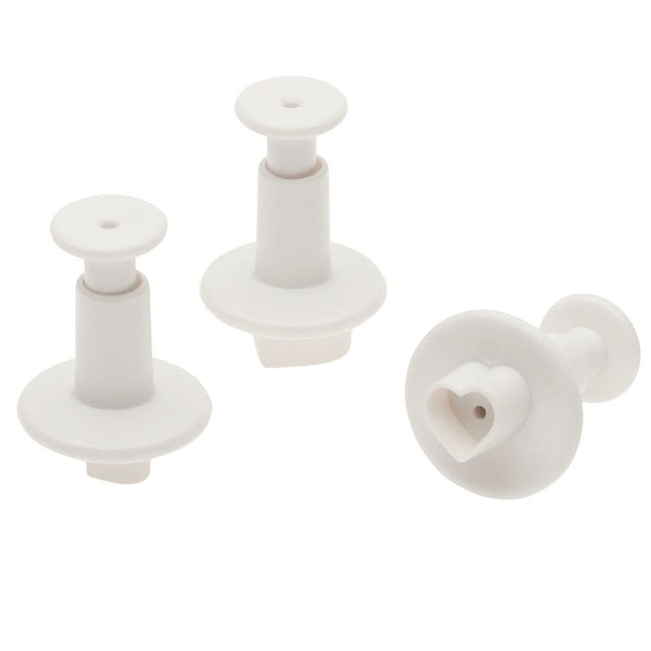 Small Heart Plunger Cutter Set Of 3