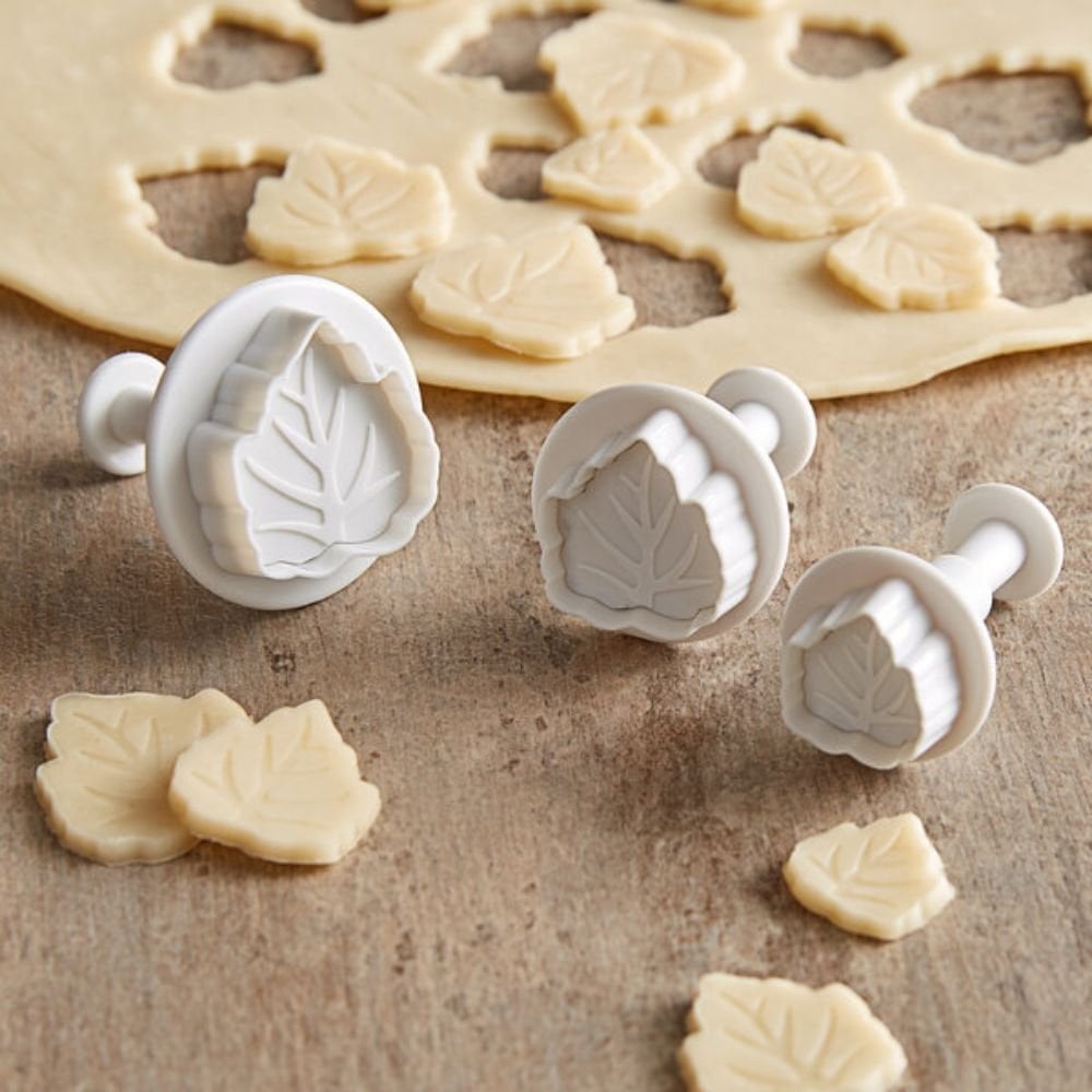 Multi Carelian Leaf Plunger Cutter Set Of 3