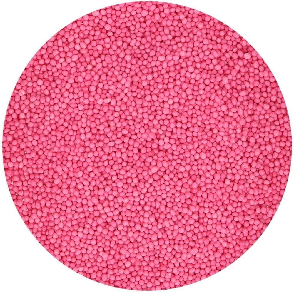 Dark Pink Nonpareil Sprinkles 80g
