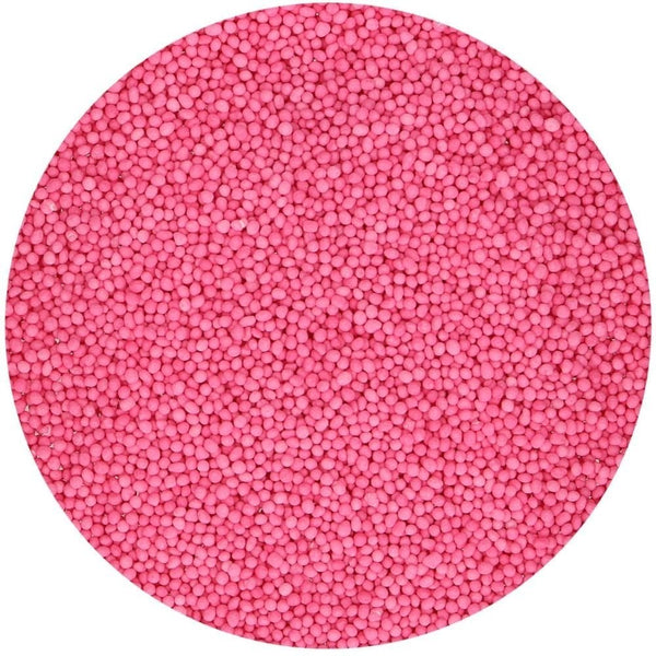 Dark Pink Nonpareil Sprinkles 80g