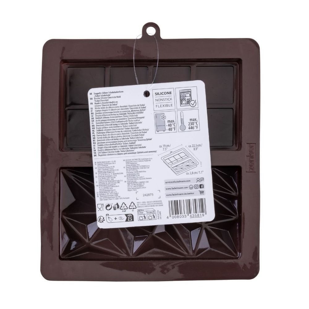 Dubai Chocolate Bar Silicone Mould