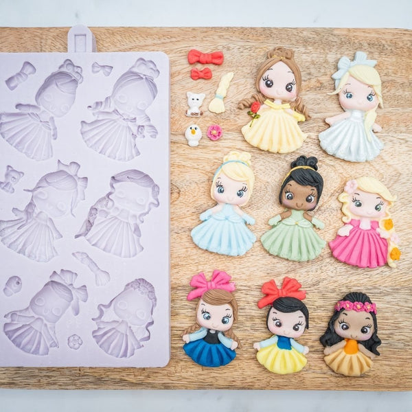 Princesses Silicone Mould