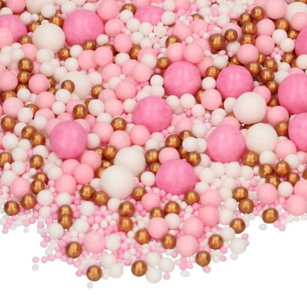 Pink Celebration Soft Pearls Mix 80g