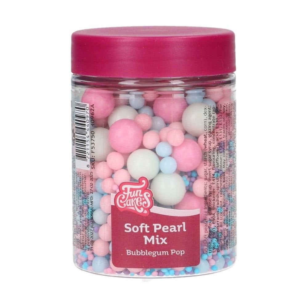 Bubblegum Pop Soft Pearls Mix 80g