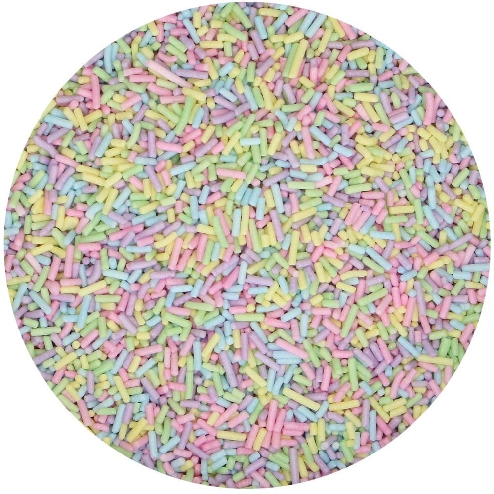 Pastel Sugar Strands 80g