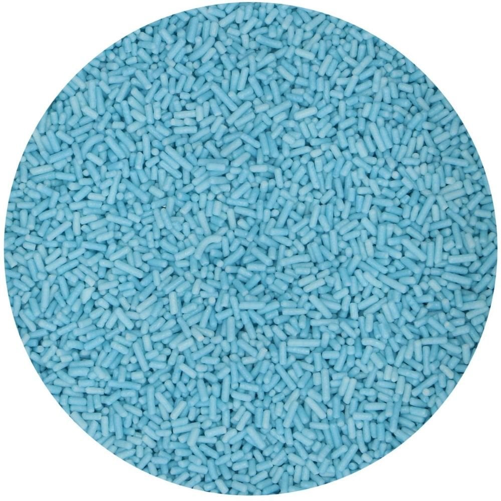 Turquoise Sugar Strands 80g