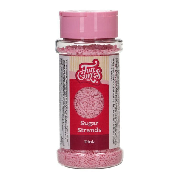 Pink Sugar Strands 80g