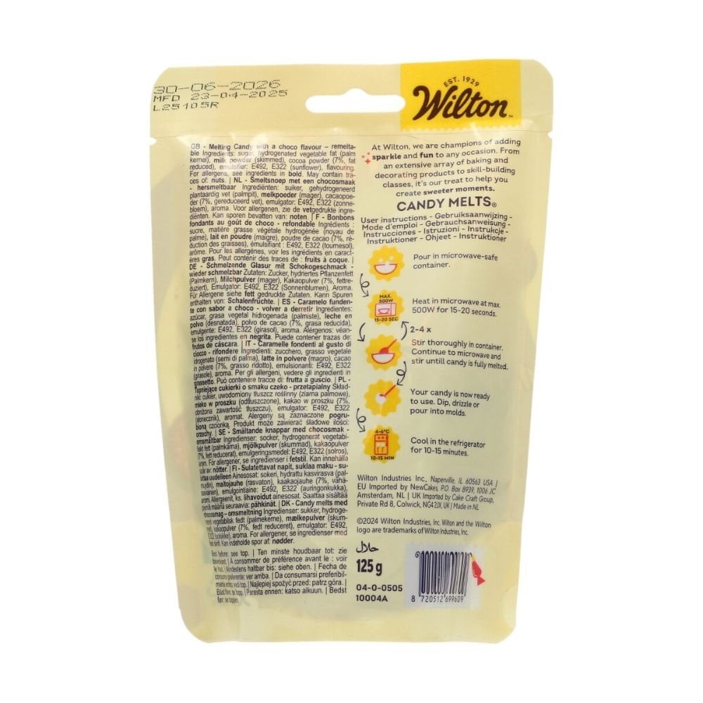 Light Cocoa Candy Melts 125g
