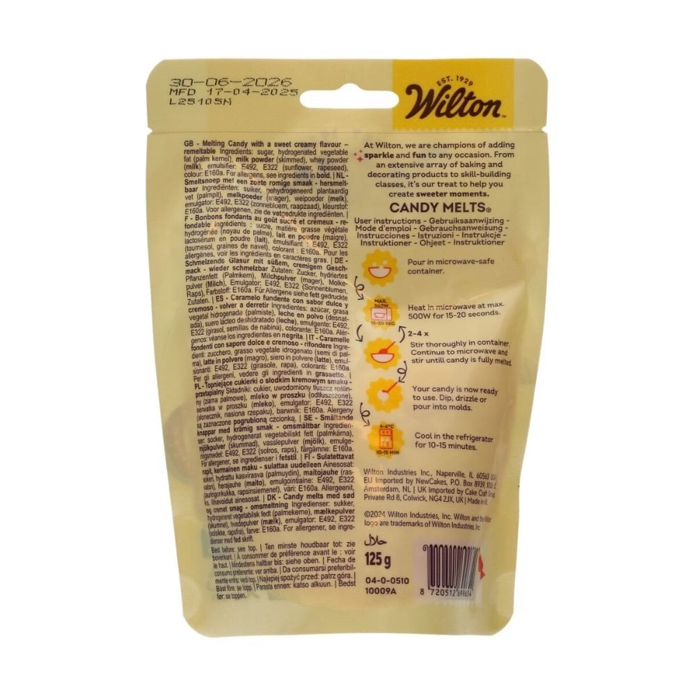 Yellow Candy Melts 125g