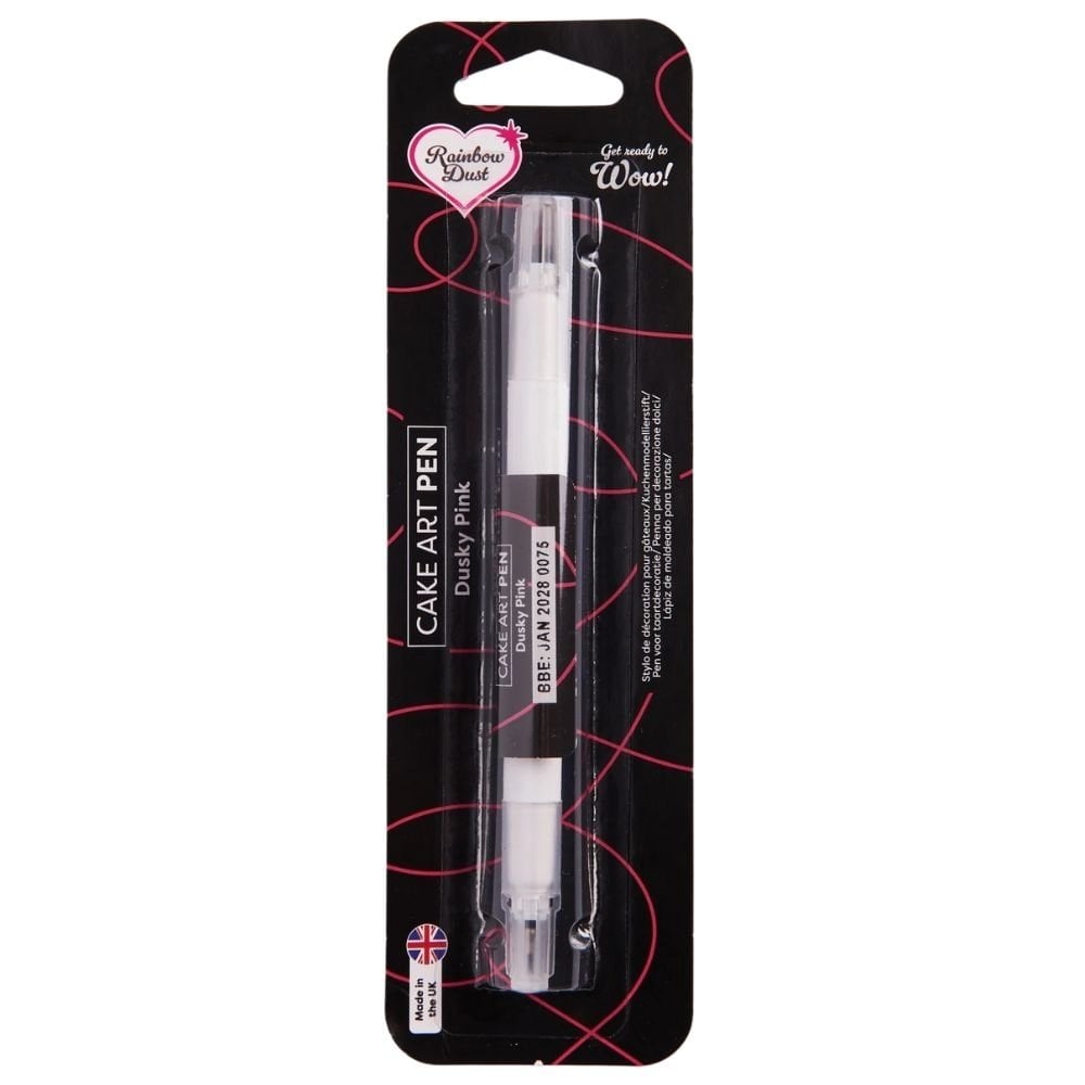 Double Ended Cake Art Pen 5g - Dusty Pink