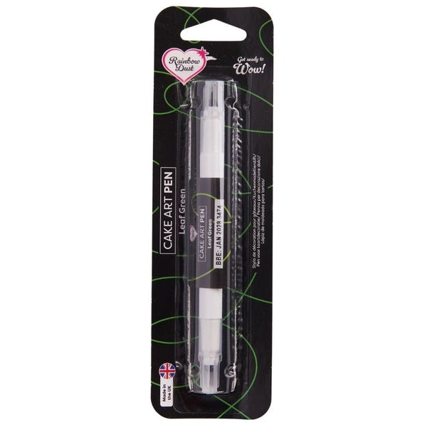 Double Ended Cake Art Pen 5g - Leaf Green