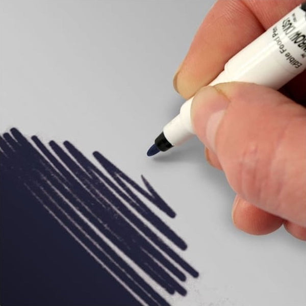 Double Ended Cake Art Pen 5g - Navy Blue