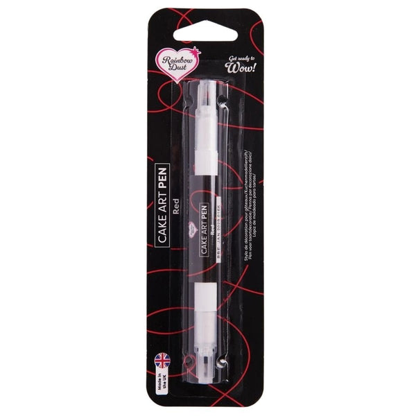 Double Ended Cake Art Pen 5g - Red