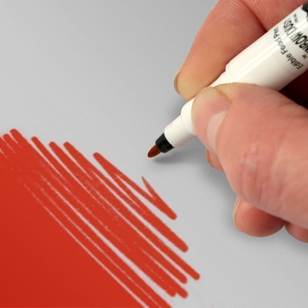 Double Ended Cake Art Pen 5g - Red