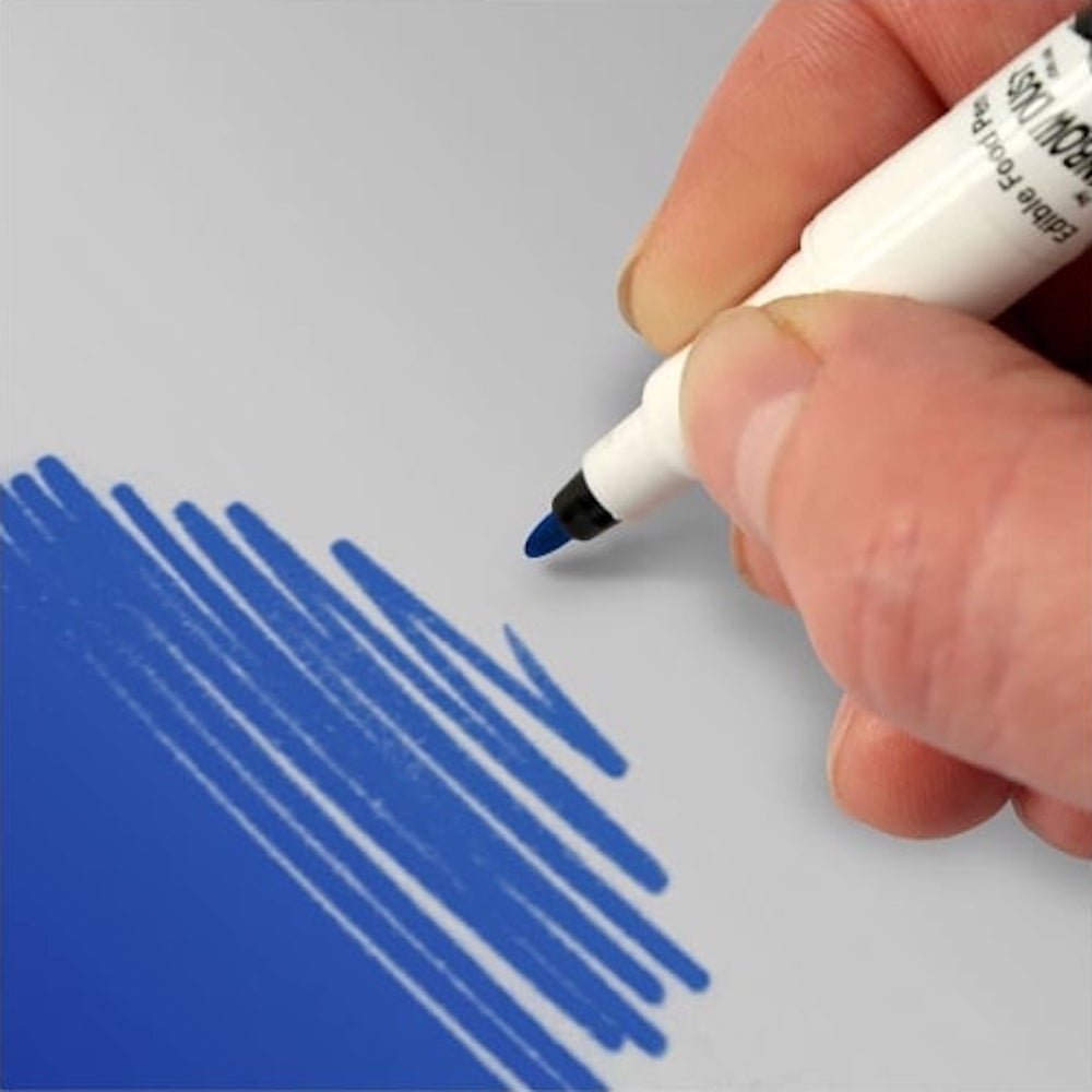 Double Ended Cake Art Pen 5g - Royal Blue