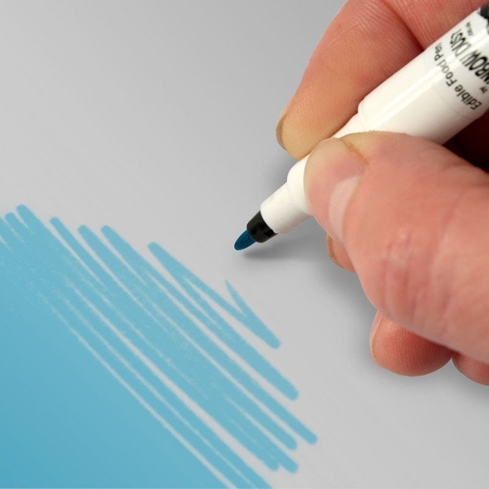 Double Ended Cake Art Pen 5g - Sky Blue
