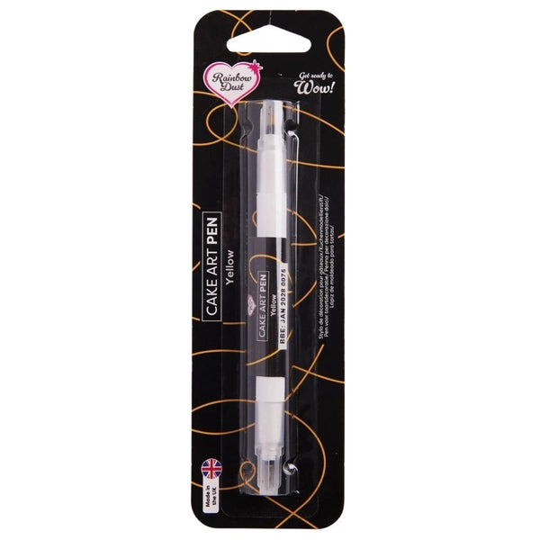 Double Ended Cake Art Pen 5g - Yellow
