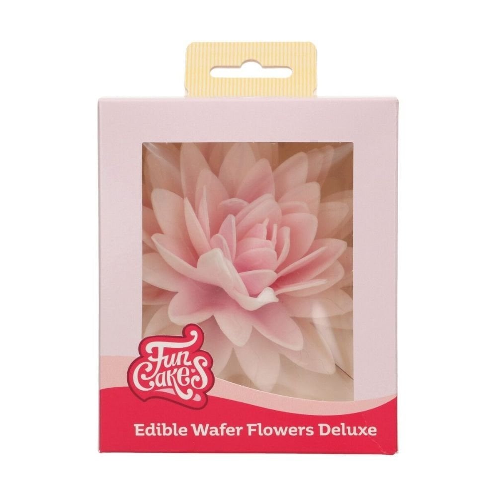 Pink Ombre Large Peony Deluxe Wafer Flower