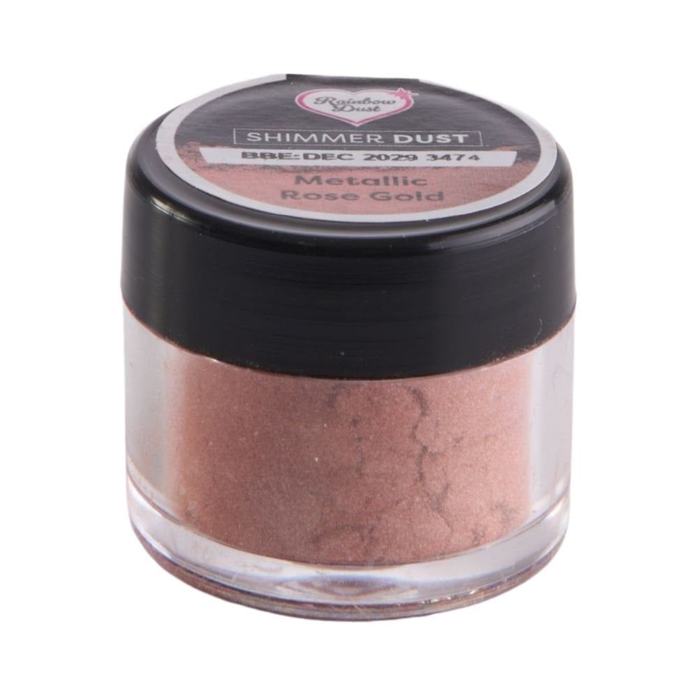 Rose Gold Edible Shimmer Dust 3g