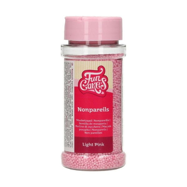 Light Pink Nonpareil Sprinkles
