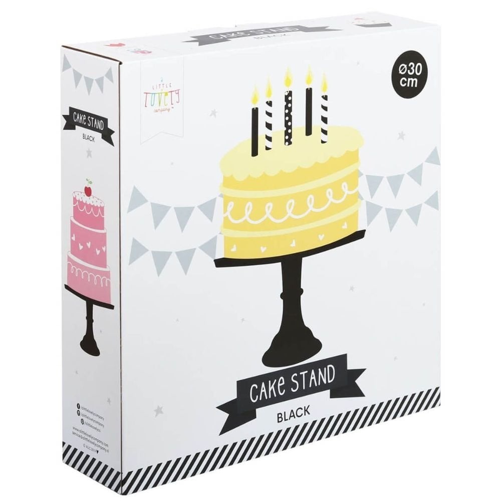 Large Black Cake Stand