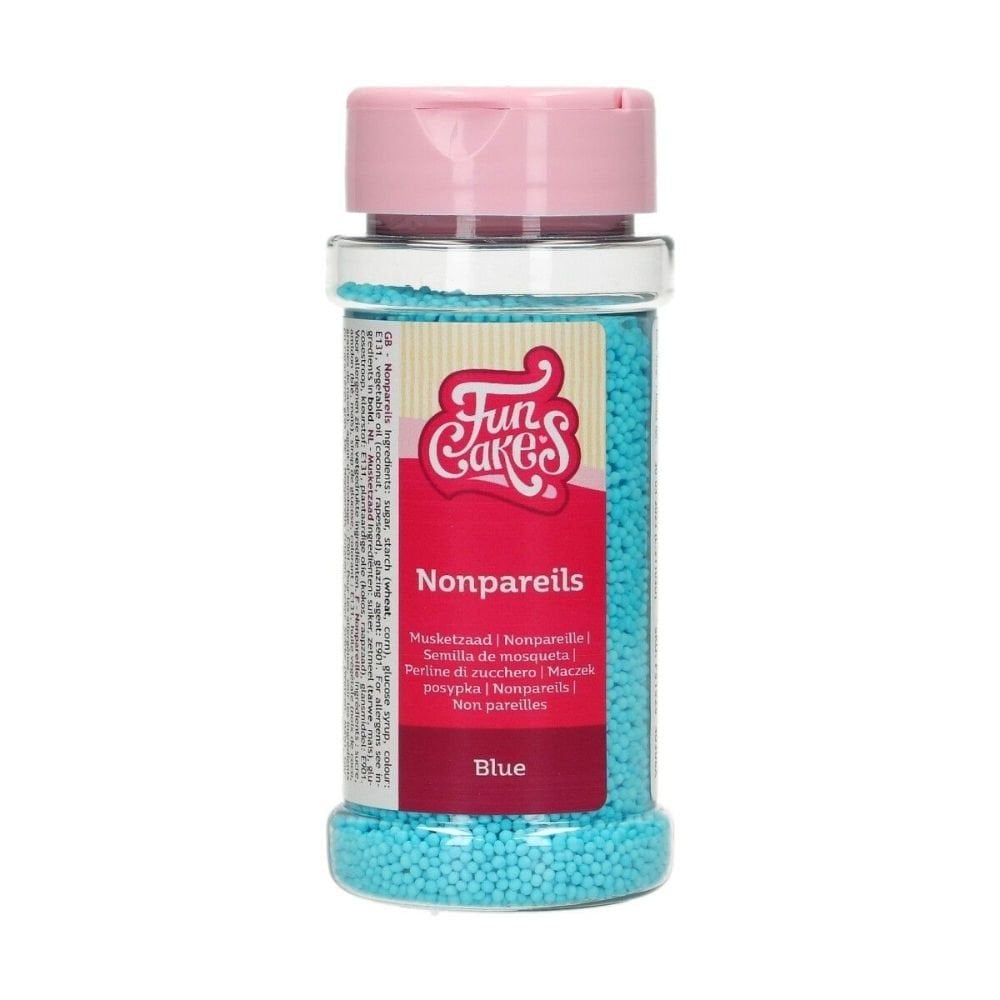 Light Blue Nonpareil Sprinkles