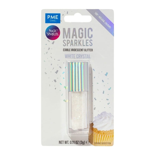 White Crystal - Edible Iridescent Glitter Magic Sparkles