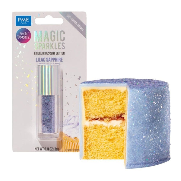 Lilac Sapphire - Edible Iridescent Glitter Magic Sparkles