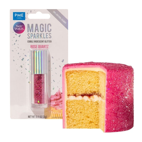 Rose Quartz - Edible Iridescent Glitter Magic Sparkles