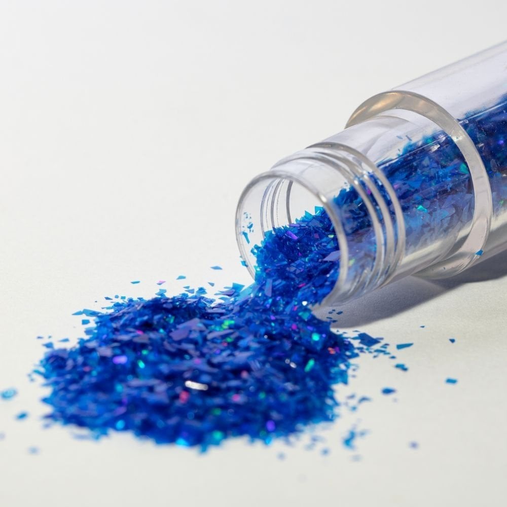 Blue Sapphire - Edible Iridescent Glitter Magic Sparkles