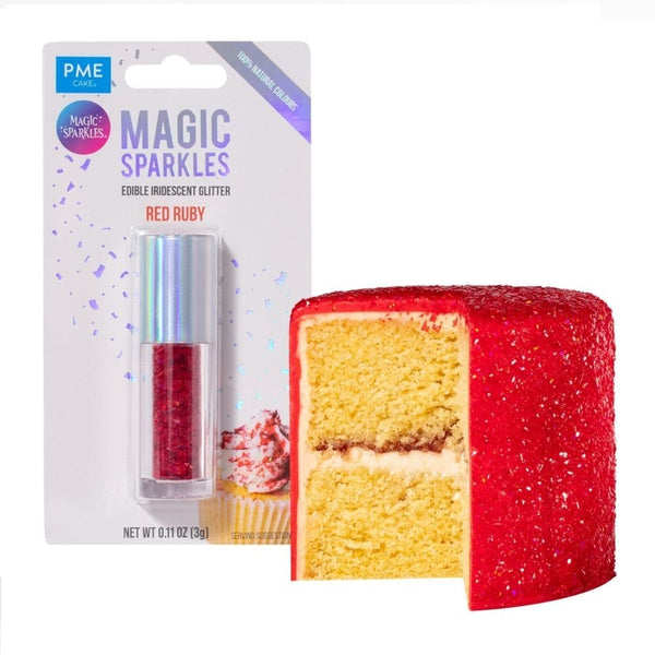 Red Ruby - Edible Iridescent Glitter Magic Sparkles
