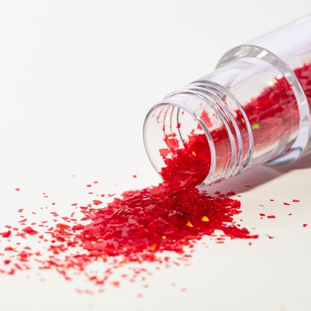 Red Ruby - Edible Iridescent Glitter Magic Sparkles